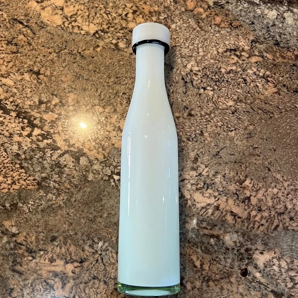 Super Cute Milk Glass Bottle
